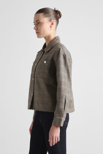 Women Multi Checked Casual Jacket