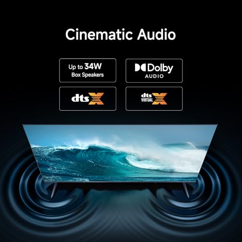 Xiaomi (108 cm) 43 inch Smartchoice X 4K Ultra HD Smart | Dolby Vision | Eye Care Mode | Google TV | L43MB-AIN