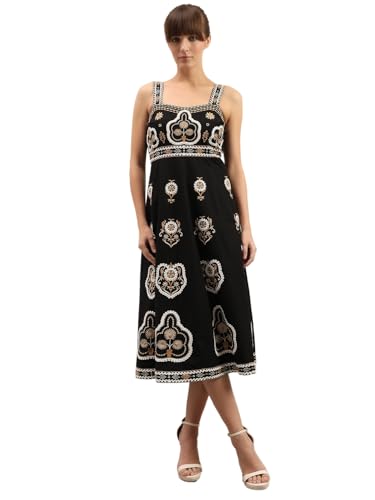 VERO MODA Women's A-Line Black Dress