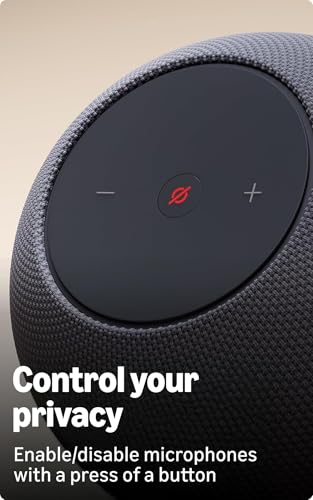 Amazon Echo Studio (newest model), Alexa speaker with immersive spatial audio and Dolby Atmos, hands-free smart home management, Bluetooth, Graphite
