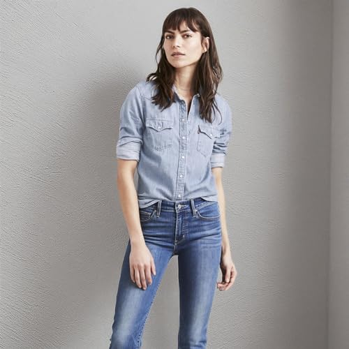 Levi's Women's The Ultimate Western Shirt, Small Talk, X-Small