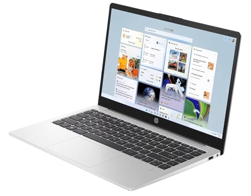HP Professional 14 (2026), Intel (i5 14th Gen) Core 5 120U - (12 GB/512 GB SSD/Intel Graphic/Windows 11 Pro) Business Laptop/14.0" FHD/Backlit + Fingerprint/Silver/Copilot Key/1.4kg/MS Office