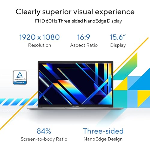 ASUS Vivobook 15 (2026),Intel Core i3-1315U, Intel iGPU, 16GB RAM, 512GB SSD, FHD, 15.6"(39.6 cm),Windows 11 Home,M365 Basic(1 Year)* Office 2024,Cool Silver,1.7 Kg,X1504VA-D5341WS,Thin & Light Laptop