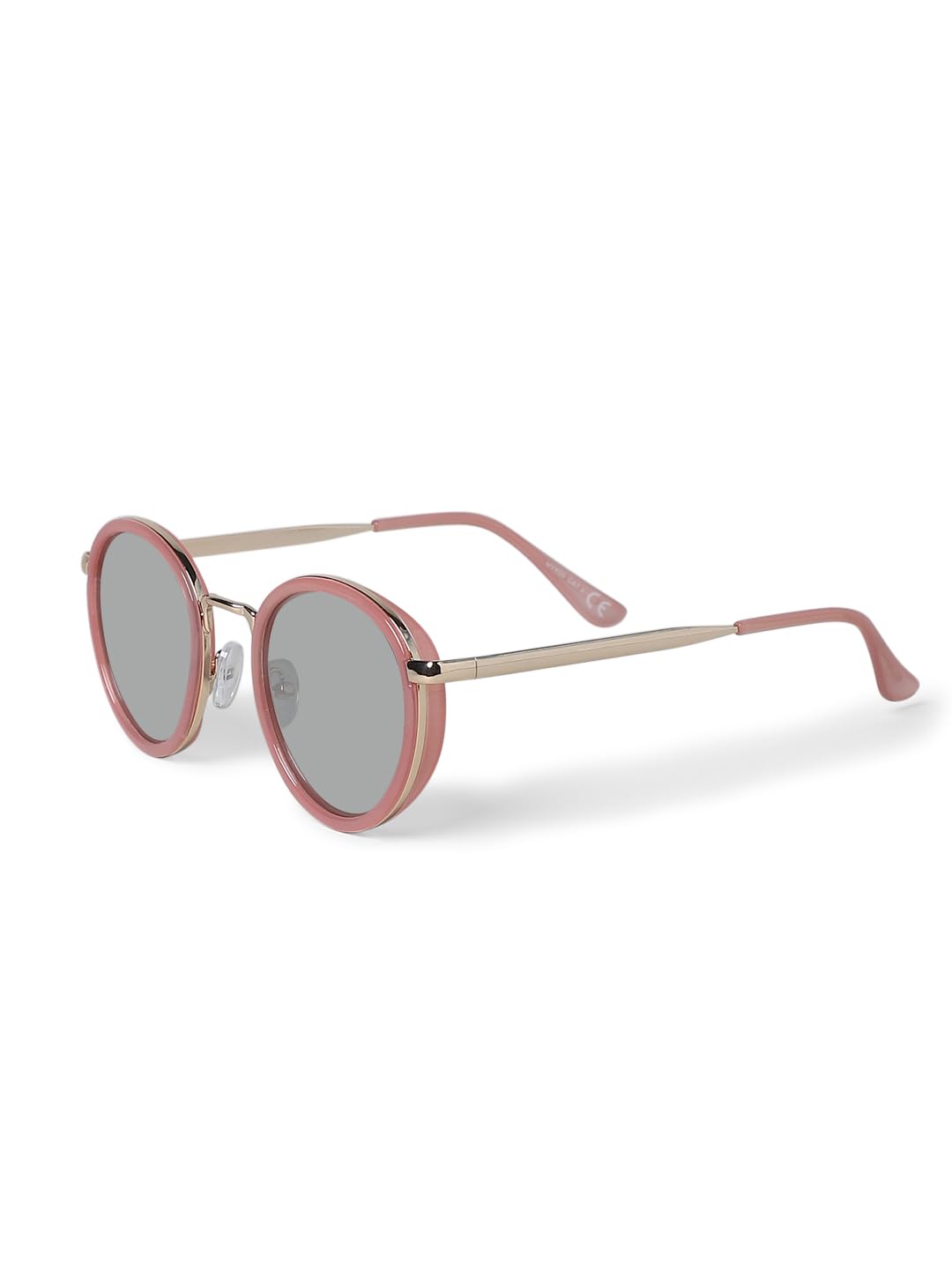 ONLY Women Solid PolyCarbonate Blend Peach Sunglasses