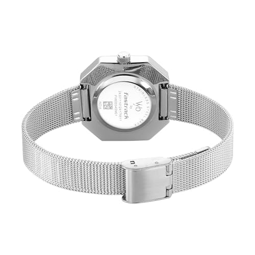 Fastrack Analog Silver Dial Women's Watch-FV60034SM01W