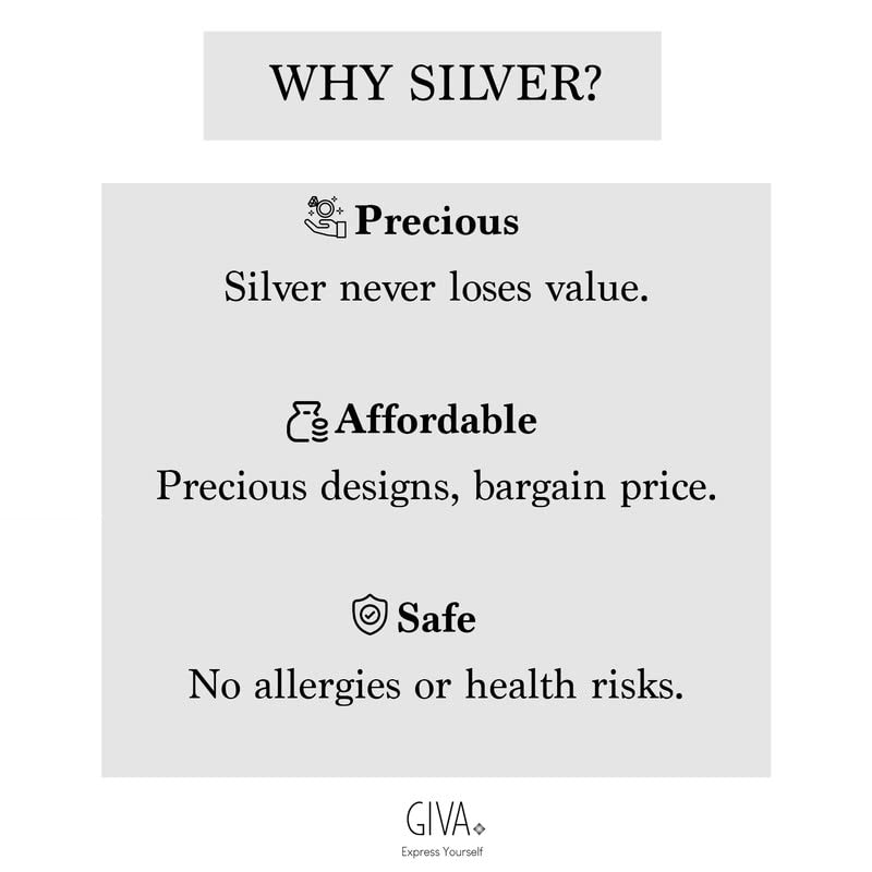 GIVA 925 Silver Layered Butterfly Ring, Adjustable | Gifts for Girlfriend, Gifts for Women and Girls | With Certificate of Authenticity and 925 Stamp | 6 Month Warranty*