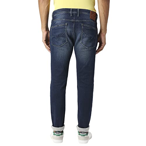 Pepe Jeans Men's Straight Jeans (PM207128Q031_Dark Used