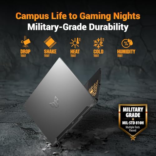 ASUS TUF A16 (2026),AMD Ryzen 7 170,RTX 4050-6GB,8GB RAM (Upgradeable),512GB SSD,FHD+,16"(40 cm),144Hz,Windows 11 Home,M365 Basic(1Y),Mecha Gray,2.2 Kg,FA607NUQ-RL208W,Gaming Laptop