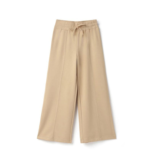 United Colors of Benetton Solid Regular Fit Flared Trousers