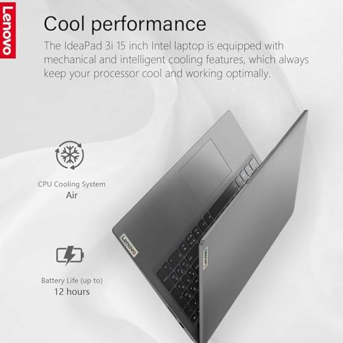 Lenovo IdeaPad 3i • 15.6" Full HD Touchscreen Laptop • Office 365 for Web • Intel Core i5 • 12GB Memory • 256GB SSD • Windows 11| Ideal for Fun and Everyday Use