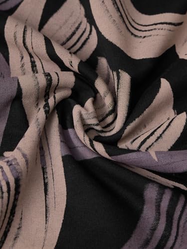 The Souled Store Zen Canvas Men and Boys Short Sleeves Round Neck Black Graphic Printed Calligraphy Graphic Casual Drop Shoulder Streetwear Trendy Cotton Oversized T-Shirts