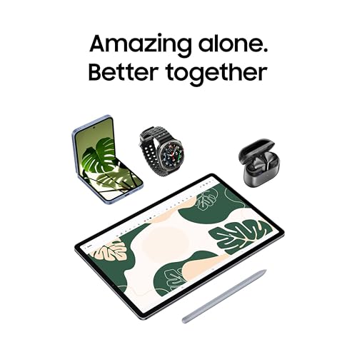 Samsung Galaxy Tab S10 Plus [Smartchoice], S Pen in-Box, 31.5 cm (12.4 inch) Dynamic AMOLED 2X Display, 12 GB RAM, 256 GB Storage, Wi-Fi + 5G Tablet, Moonstone Gray