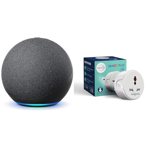 Amazon Echo (4th Gen)| Premium sound powered by Dolby and Alexa (Black)