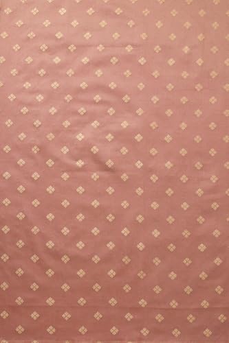 Soch Womens Peach Tissue Shimmer Woven Design Unstitched Dress Material With Sequins