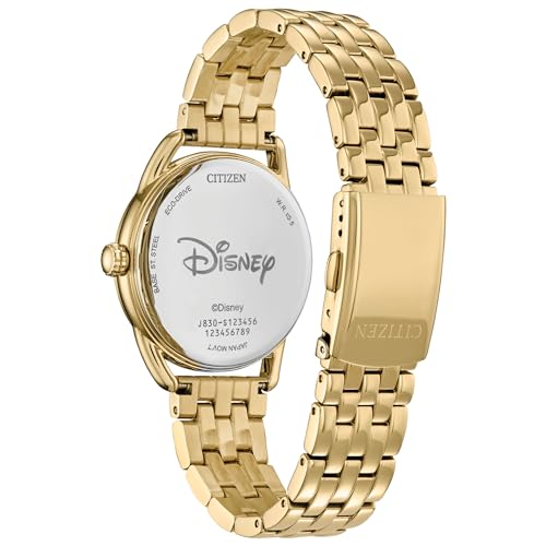 CITIZEN Ladies' Eco-Drive Mickey Mouse 36mm Stainless Steel FE7093-57W