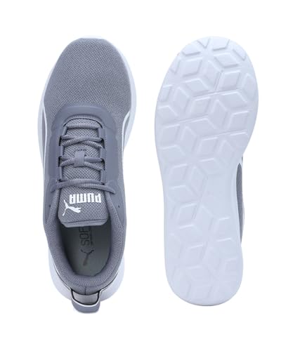Puma Mens DISRIDE Gray Tile-White Sneaker - 8 UK (39275902)