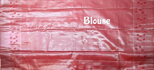 VFCollections Women's Traditional Handloom Kanchipuram Silk Pure Pattu Sarees | Rich Zari Woven Design | Bridal Saree | Unstitched Blouse (VFC720-3)