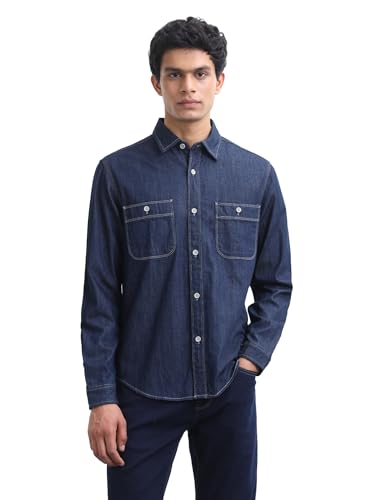 Flying Machine Solid Slim Fit Shirt
