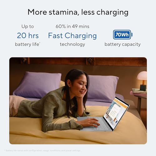 ASUS Vivobook S16 OLED, Intel Core Ultra 7 255H, 16GB RAM, 512GB SSD, 16", Win11, Office 2024, M365 Basic(1Year)*, Cool Silver, 1.7Kg, S3607CA-SH077WS, Intel Arc iGPU,Metallic Design Laptop, AI PC