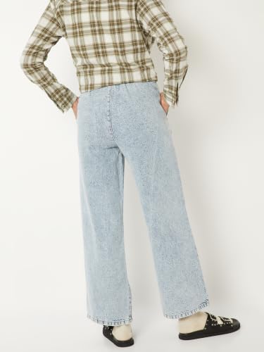 Max Women Light Wash Denim Jeans (Blue_XL)