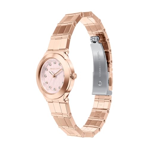 Michael Kors Billie Rose Gold Quartz Stainless Steel Watch MK7568