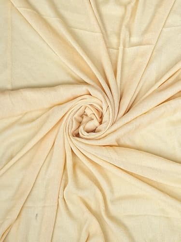 Ada Hand Embroidered Lucknowi Chikankari Unstitched Cotton Dress Material Suit Piece with Dupatta for Women 01A853618 Fawn