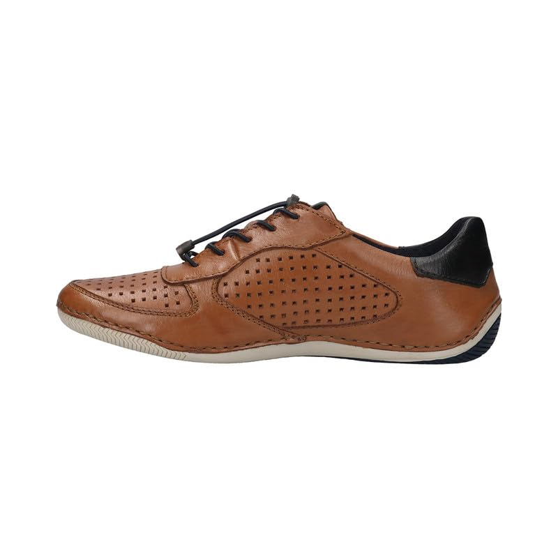 Bugatti Canario Cognac Men's Stitched Casual Sneakers - UK 6