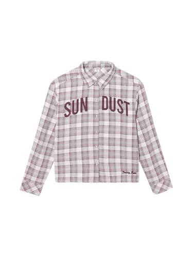 Max Girls Checked Shirt (Red_8-9 Y)