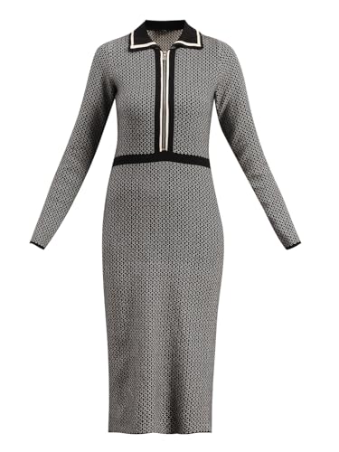 VERO MODA Women's Knee Length Dress Jet Black