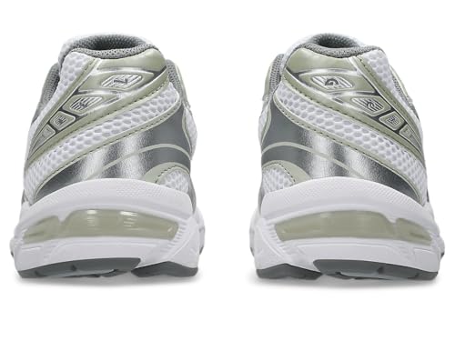 ASICS Womens GEL-1130 White/Dried Leaf Green Sneakers - 4 UK (1202A164.124)