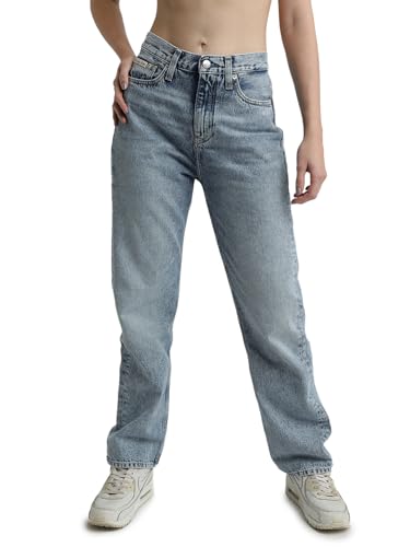 Calvin Klein Jeans Women's Regular Jeans (J2240311A4 Blue