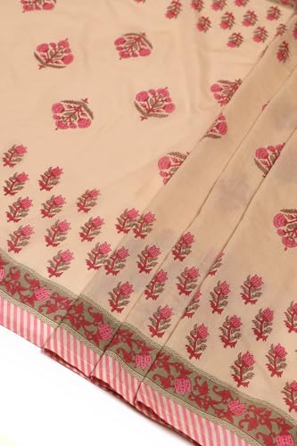 Soch Women's Chanderi Salwar Suit Set (EWA5CD22296_Beige