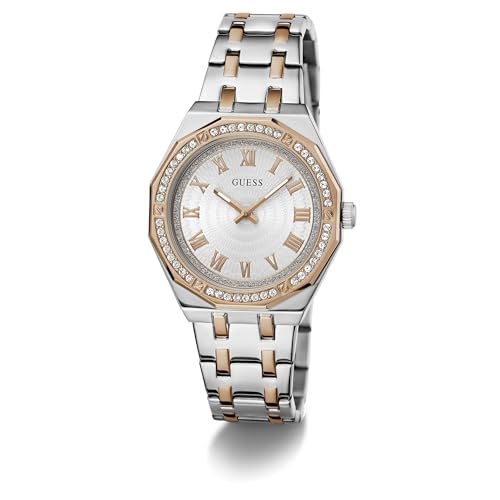 GUESS Analog White Dial Women's Watch-GW0770L5