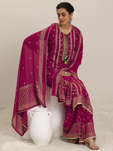 Libas Women's Georgette Kurta Sets (48878R