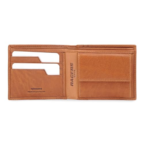 Superdry Men's Leather Global Coin Wallet Chelmsford - Tan