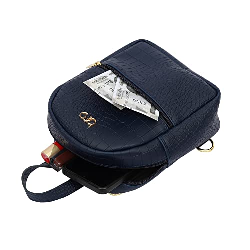 Bagsy Malone Vegan Leather Stylish and Trending Women Convertable Backpack for College Office Travel Bag Girls | Handbag Purse | Sling | Casual | Bagpack | College | Work Bag | Gifts for Women