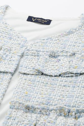 Allen Solly Girls Grey Check Regular Fit Jacket