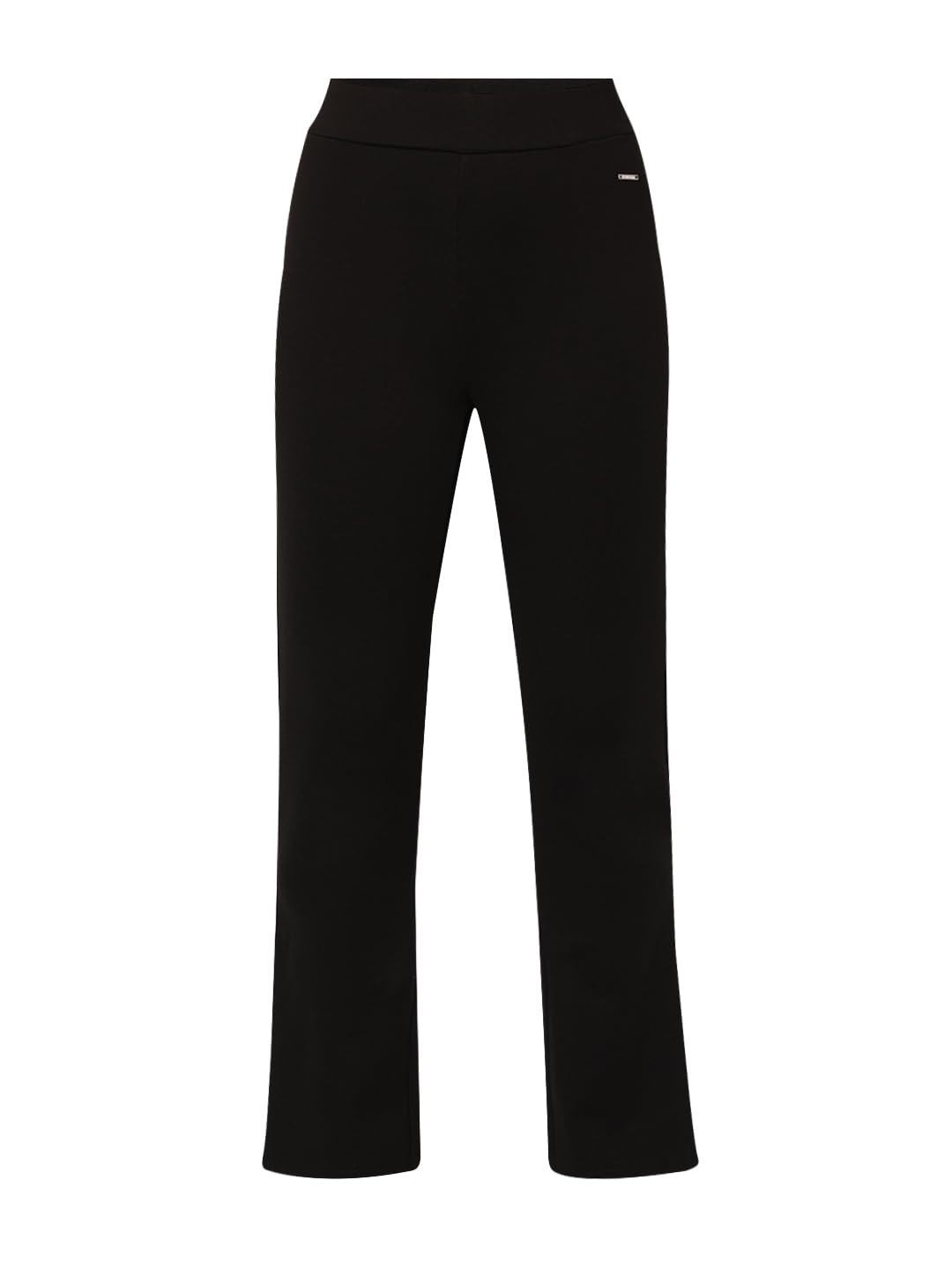 ONLY Women's Solid Skinny Fit Black Pant