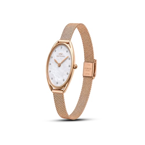 Daniel Wellington Tonneau 22mm Pink Dial Analog Women Watch - DW0DL2201