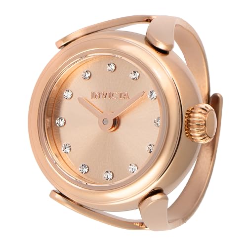 Invicta Rose Gold Finger Ring Watch for - Women 48575