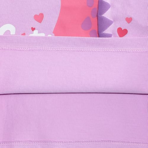 Mothercare Girls Printed Full Sleeves T-Shirt - Lavendar