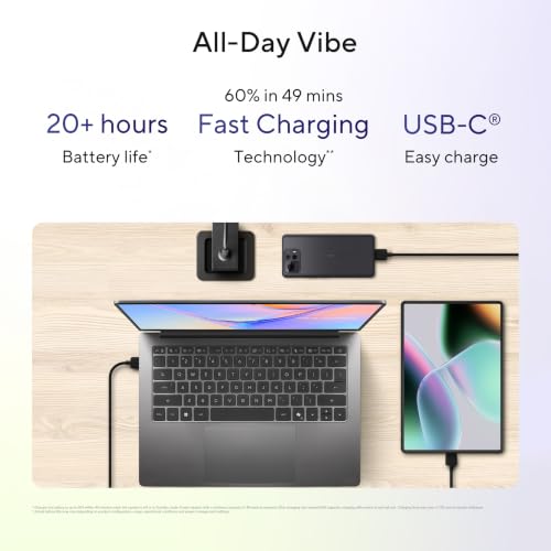 ASUS Vivobook S14 (2026),Intel Core 7 350,NPU up to 17TOPS, Intel iGPU, 16GB RAM, 512GB SSD, FHD+, 14"(35.5 cm),Windows 11, M365 Basic(1Y),Office 2024, Matte Gray, 1.2 Kg, S5452MA-TM197WS,AI Laptop