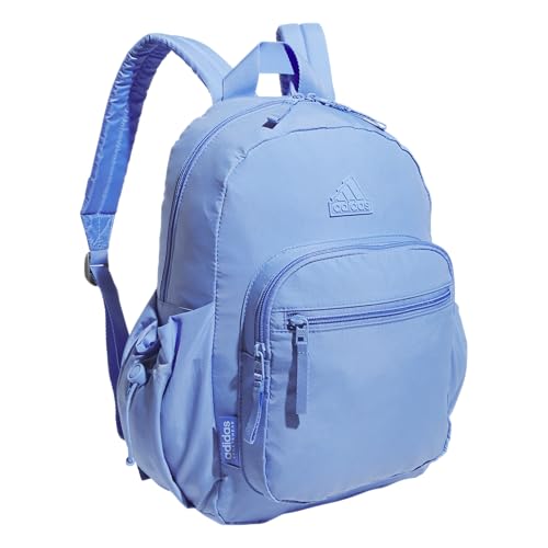 adidas Small Backpack for Women – Weekender Lightweight Bag with Laptop Sleeve, Blue Fusion, One Size, Small Backpack for Women – Weekender Lightweight Bag With Laptop Sleeve