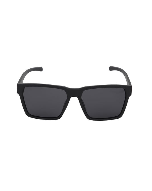 Carlton London Black Toned with Black Polarised Lens Sunglass for men