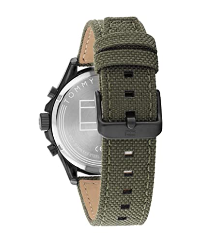 Tommy Hilfiger Black Dial Round Shaped Sport Men Watch_TH1792006W