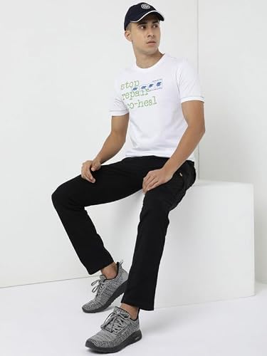Men Reverse The Ratio Panda T-Shirt White