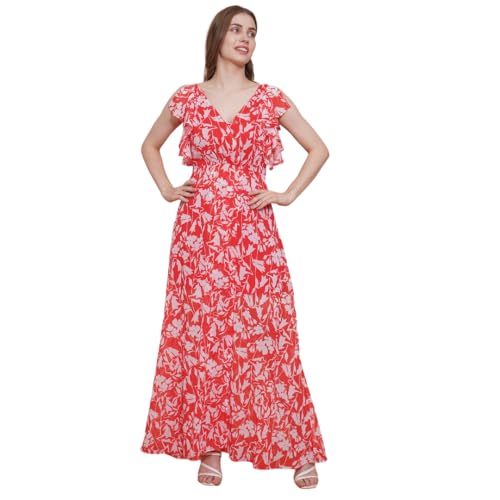 Globus Women Dress (GS568292_Red_M)