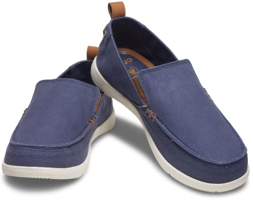 Crocs Mens Walu Navy/Stucco Loafer - 10 UK (M11) (11270)