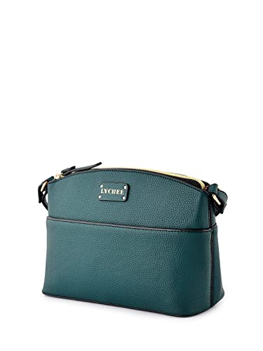Sakwoods Women Pu Sling Bag Green