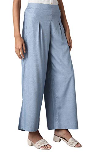 W Strechable Flared Pants for Women | Trousers for Women | W for Woman